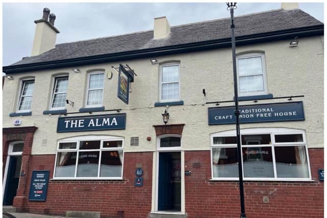 The exterior of the Conisbrough pub has been given a spruce up.