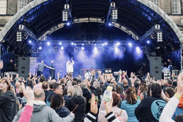 Wentworth Woodhouse is stunning backdrop to the main stage