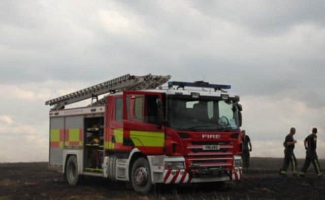 Arsonists were at work this weekend