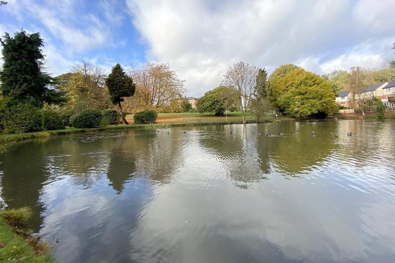 Brearley Hall boasts its own managed woodland and lake.