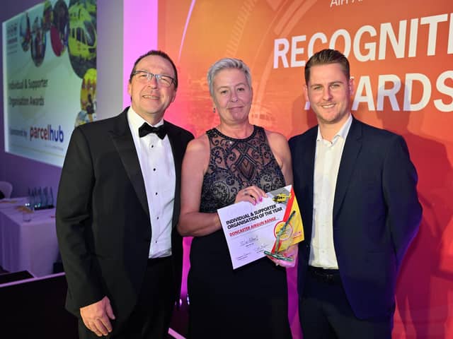 Award winners from Doncaster Airgun Range.