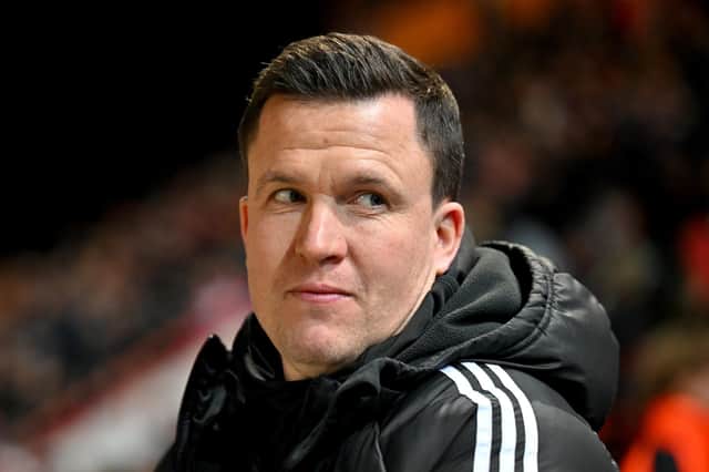 Gary Caldwell has been manager of Exeter since October 2022. (Photo by Dan Mullan/Getty Images)