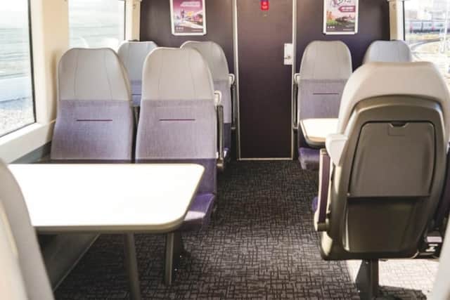 EMR unveils newly refurbished Class 170 train.