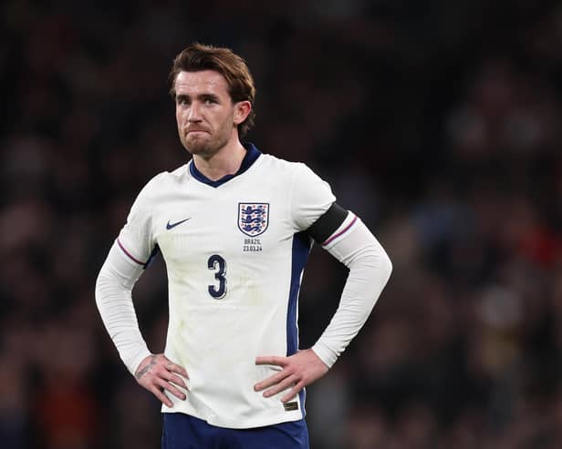 Ben Chilwell, who has 21 England caps, could make his Palace debut at Doncaster Rovers on Monday night. (Photo by Catherine Ivill/Getty Images)