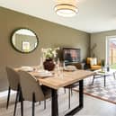 The living area at Casa at Westmore Grange,