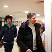 Palace boss Oliver Glasner and Grant McCann had an insightful post-match chat following Monday's FA Cup tie. (Photo by Carl Recine/Getty Images)
