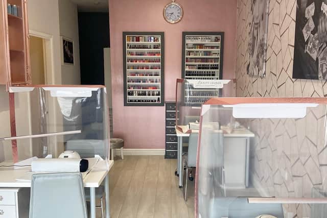 The Beauty Lounge in Doncaster (pictured) among with a number of other beauty salons are ready to welcome customers with new measures in place to ensure safety.