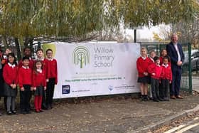 All smiles at Willow Primary School