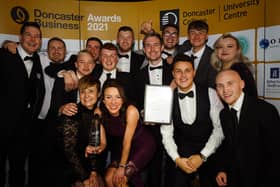Active Fusion receiving their award at the annual Doncaster Business Awards.
Third Sector Organisation of the Year - Sponsored by Community Wealth Builder.