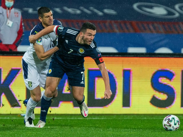 Midfielder buzzed forward into spaces made for him by Christie in the first half and throughout was either a positive influence or a pest depending on the colour of your jersey . Maybe should have tested more of the goalkeeper in the first half. Replaced by McLean.