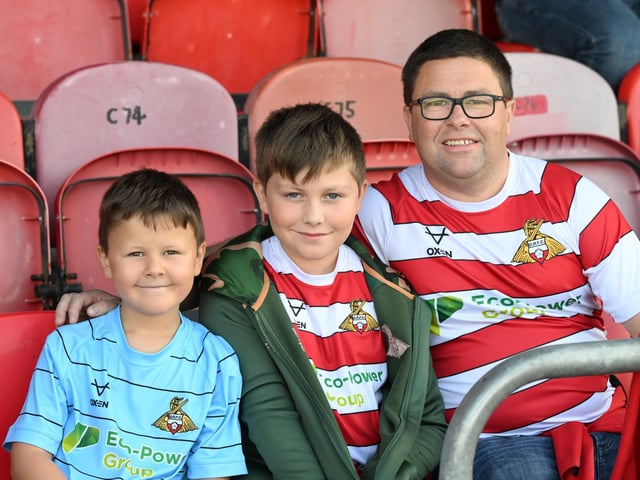 Doncaster Rovers eased to a comfortable 3-0 win at Grimsby.