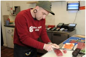 Miroslav Kerata, founder, of Doncaster's Sushi Magic Bar.
