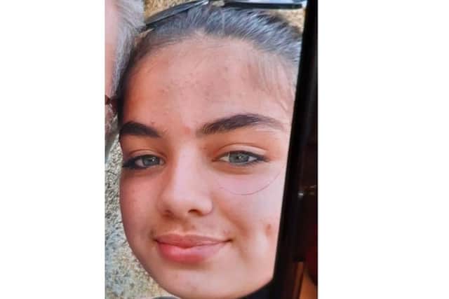 Olivia, 15, hasn't been since last Friday in Doncaster.