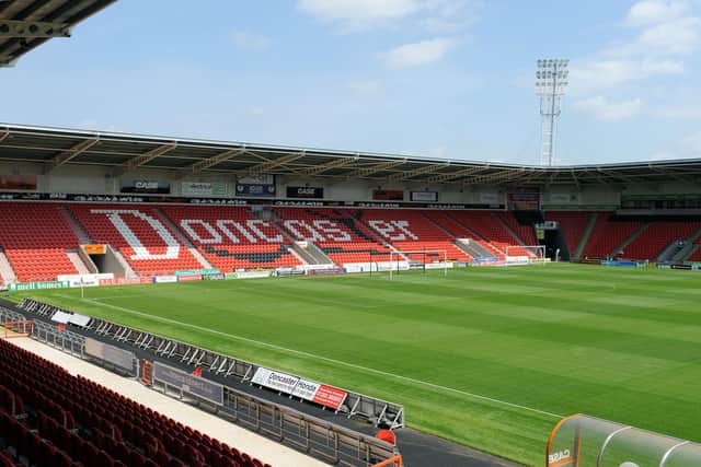 Doncaster Rovers' Keepmoat Staum has been closed for over a month because of the Covid-19 pandemic