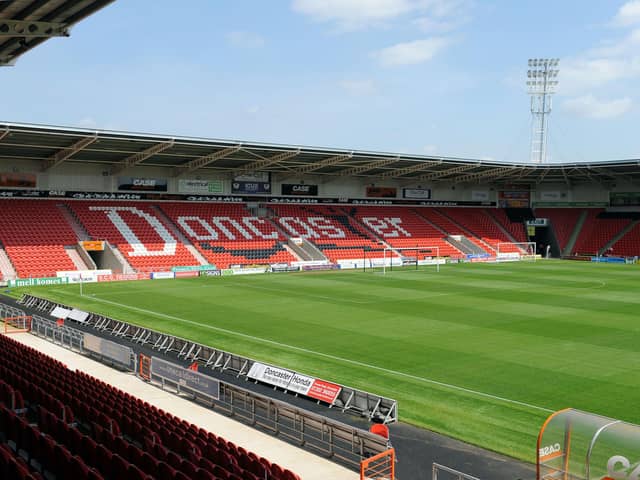 Doncaster Rovers' Keepmoat Staum has been closed for over a month because of the Covid-19 pandemic