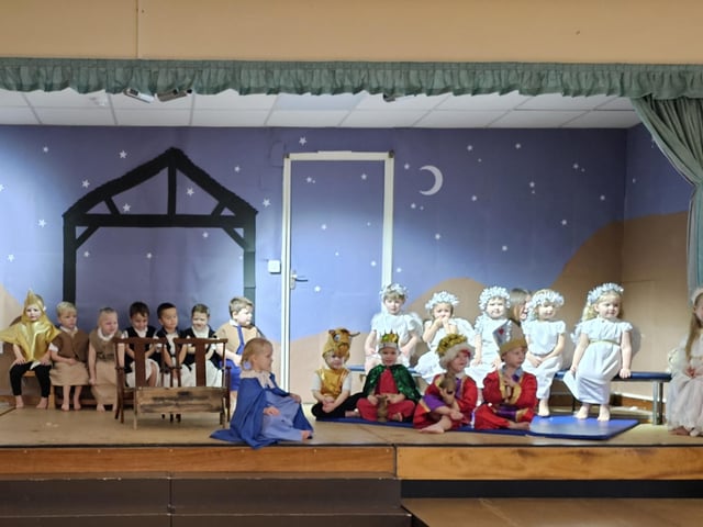 Rossington Tornedale nativity.