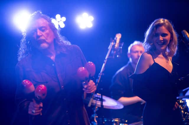 Saving Grace featuring t the vocal talents of Robert Plant & Suzi Dean healdine on Saturday at Underneath the Stars