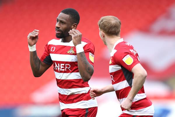 Omar Bogle flattered to deceive whilst at Rovers (Photo by George Wood/Getty Images)