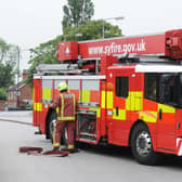 Firecrews near Doncaster. File picture