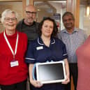 DCDT donating the Fibroscanner (liver scanner) earlier this year.