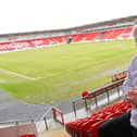 Dons chief executive Carl Hall. Picture: Marie Caley.