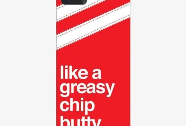The 'Greasy Chip Butty' phone case is surely a must-have for any United fan? It costs £14.99 from theterracestore.com. Other designs are available, including 'Forged in Steet', the 1992 home kit and a Bramall Lane illustrated phone case.