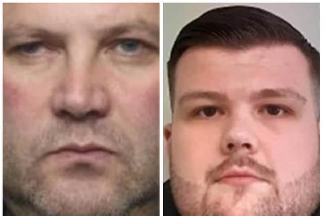 Jamie Frost and Callum Pluteci were both wanted by South Yorkshire Police.