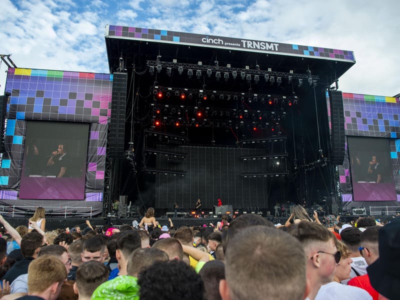 The festival is operating as a completely cashless site for the first time, with all vendors accepting contactless payments