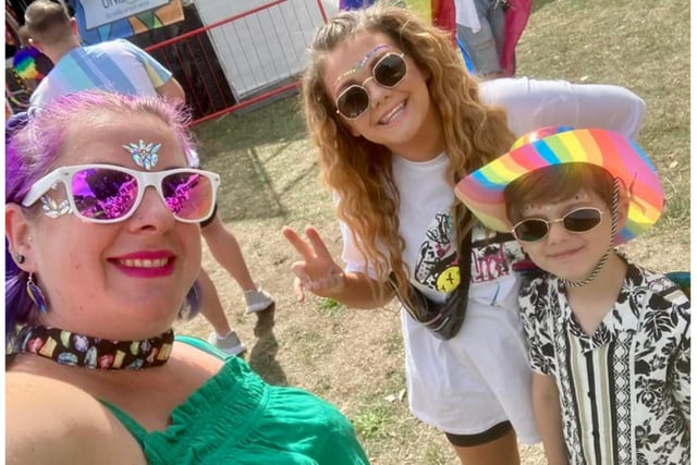 Guests shone and sparkled with a variety of costumes at Doncaster Pride.