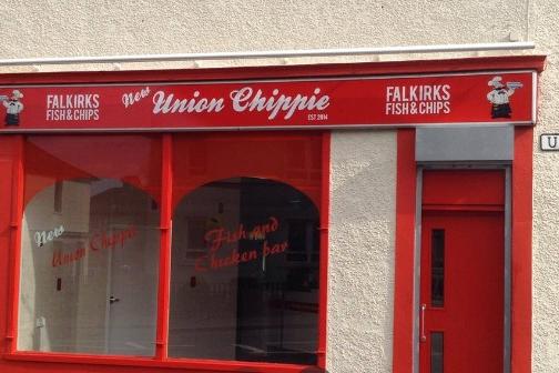 Pass: New Union Chippie at 86 Union Road, Falkirk.
Rated on December 3