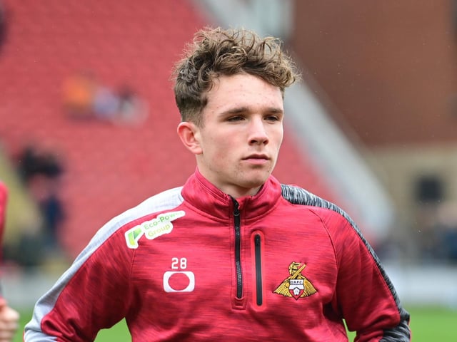 Made a nervy start on his professional debut, understandably, but another player whose performance picked up. Carried the ball forward well at times.