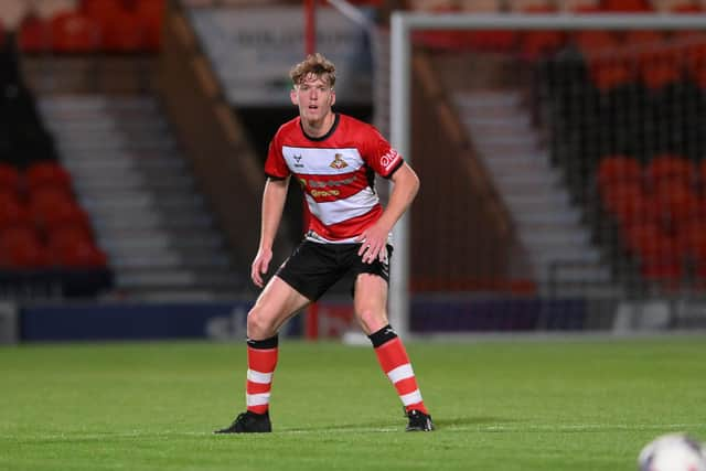 Doncaster Rovers defender Bobby Faulkner.