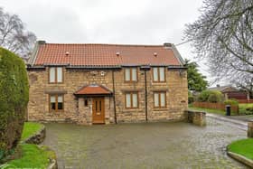 The attractive frontage of the High Melton cottage property that is new on the market.