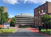 A serving police officer who was based at Snig Hill Police Station in Sheffield (pictured) has sadly died