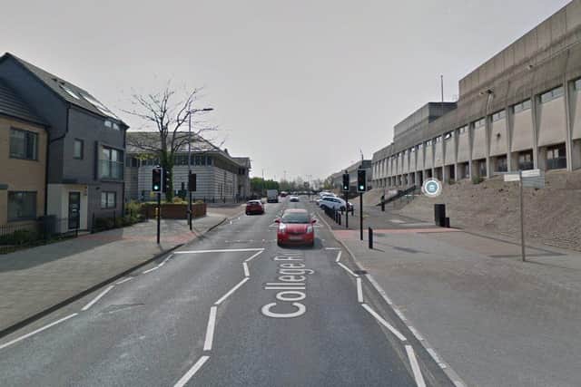 The police chase started on College Road in Doncaster