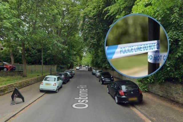 The ashes were inside a car stolen in Nether Edge in Sheffield.