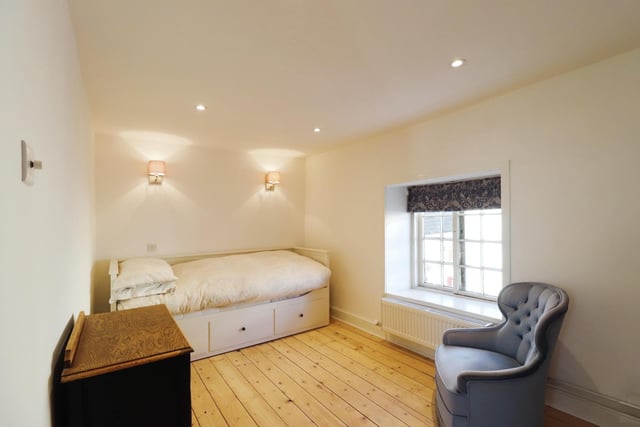 Another of the surprisingly spacious double bedrooms within the cottage.
