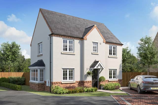 One of the new homes - The Chelmsford.