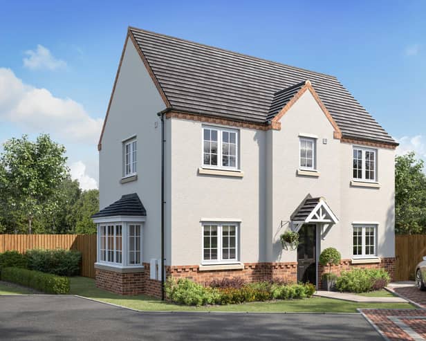 One of the new homes - The Chelmsford.