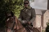 Riding side saddle is Leila's passion.