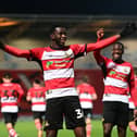 Mo Faal celebrates his goal. Picture: Howard Roe/AHPIX LTD