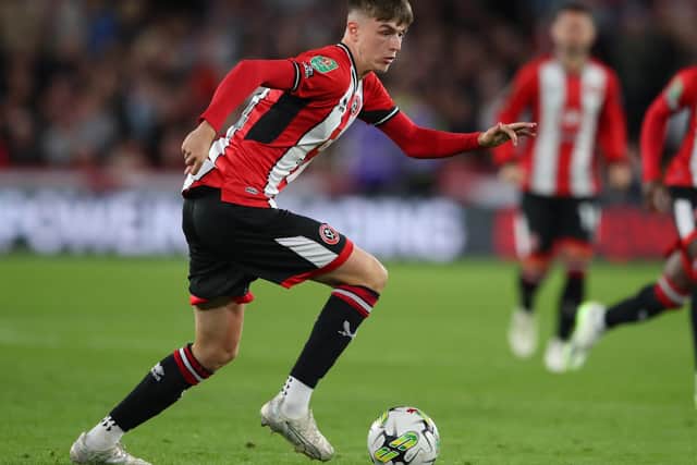 Sheffield United youngster Louie Marsh. Photo: Simon Bellis/Sportimage
