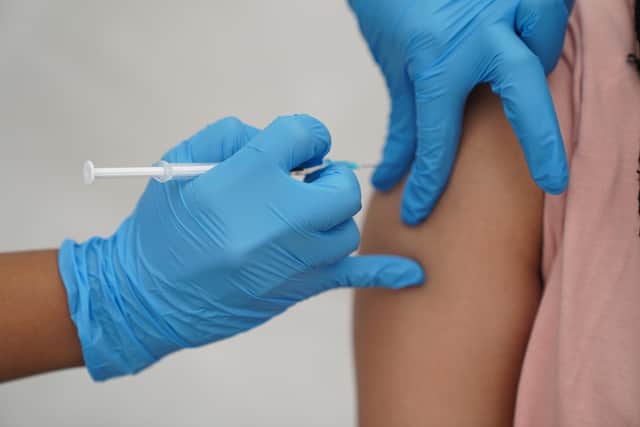 Girls in England are offered free HPV jabs at school during years 8 and 9, when they are aged between 12 and 14