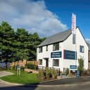 The marketing suite and showhomes at Lovell Homes' Willow Grange development in Doncaster.