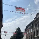 Armed Forces Day flags are on display in Doncaster.