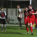 Armthorpe celebrate at Retford. Picture: Steve Pennock