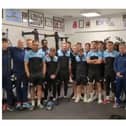 South Shields players have sent a get well message to 17 supporters injured in a bus crash near Doncaster.