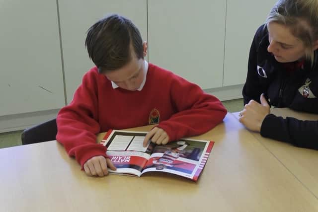 Doncaster Rovers will be promoting a literacy event this weekend.