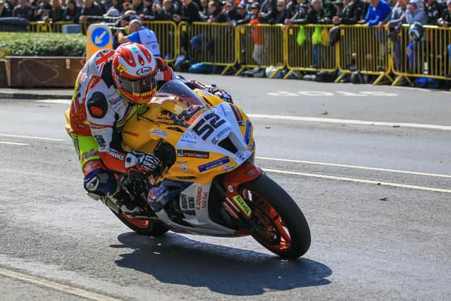 Doncaster’s Mark Goodings will be in action at the Isle of Man TT. Photograph courtesy of Tracey's Pictures