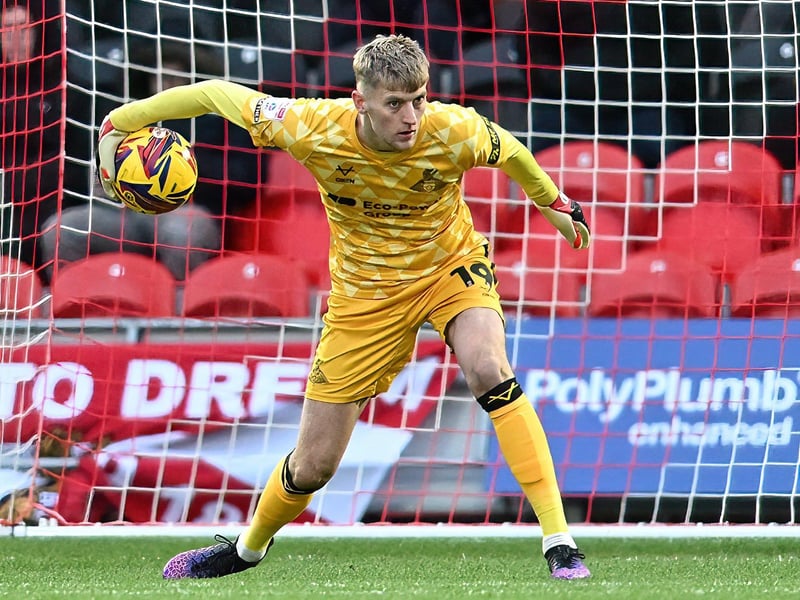 Some good early claims with clever distribution. Commanded his area well in testing, windy conditions and made some vital stops that were needed with Rovers holding a slender 1-0 lead.